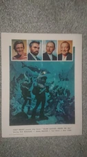Walt Disney 20,000 Leagues Under The Sea 1954 U. S. Lobby Card Promo James Mason