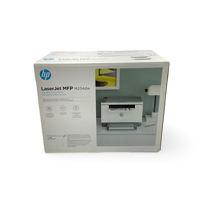 New HP LaserJet MFP M234dw Wireless Laser Printer Scan Copy Mobile Print 6GW99F