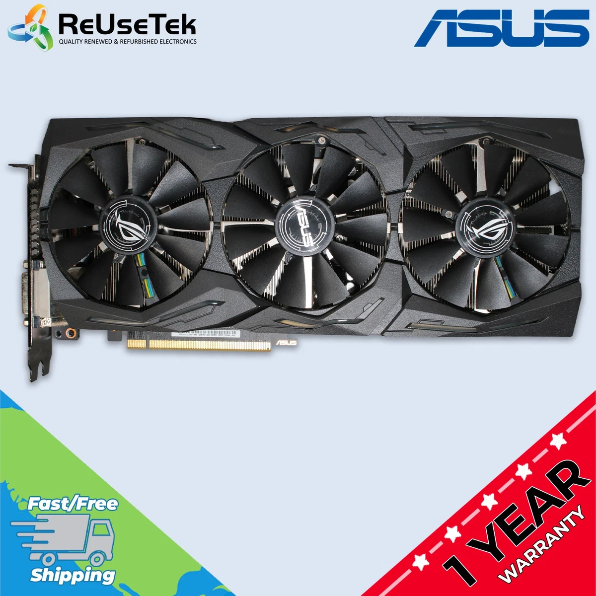 ASUS NVIDIA GeForce GTX 1080 Computer Graphics Cards for sale | eBay