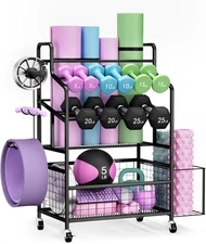 HavenlyYouth - Weight Rack Storage for Home Gym