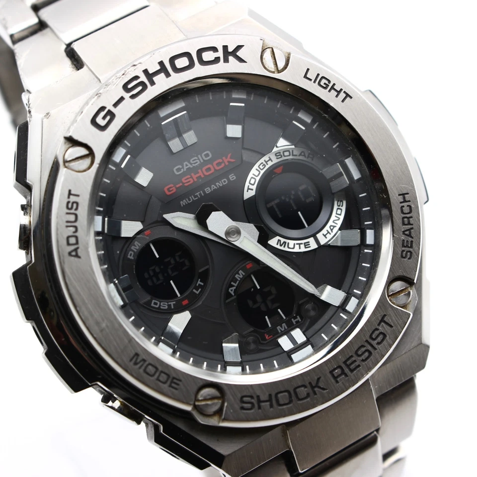 Reloj para hombre Casio G-Shock GST-W110D G-STEEL solar atómico 2015 descontinuado 200 m Foto 2 de 4
