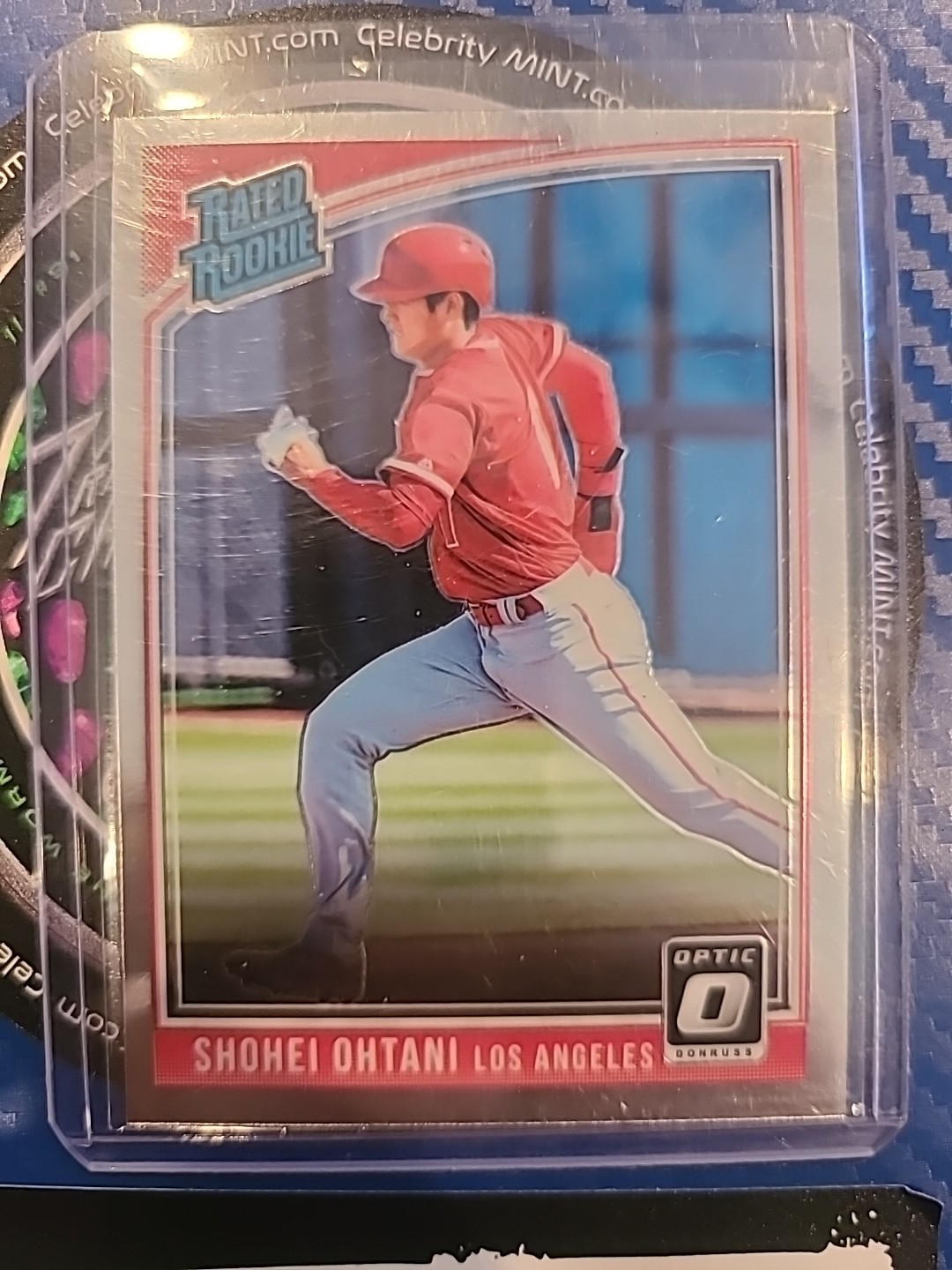 2018 Panini Donruss Optic - Rated Rookie Variation Shohei Ohtani #56 Running 