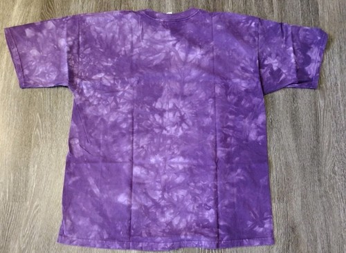 Vintage 90s The Mountain Wolf Native American XL Tie-dye T-shirt - X Large - Picture 3 of 6