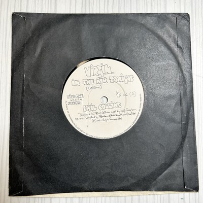 Phil Collins In The Air Tonight, 1981 Virgin Records 7'' Vinyl Single
