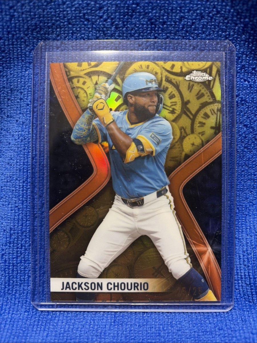 ️⃣/25 2026 Topps Chrome Flagship Jackson Chourio #BTP-5 Big Time