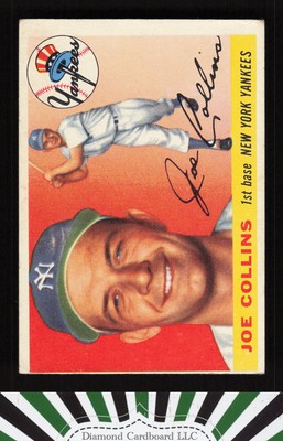 1955 Topps #63 Joe Collins VG (MC) d