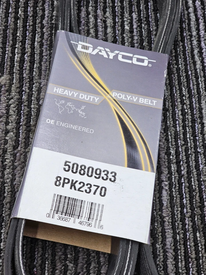 Dayco 5080933 Poly V-Belt para International Harvester 7300 2019-2020 Foto 2 de 4