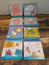 Pen Gear Lot Of 8 Kids Lunchbox Notes 160 Total Notes