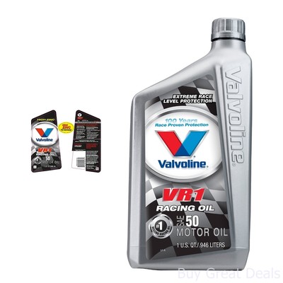 Valvoline VR1 Racing Motor Oil SAE 50 1qt Case Of 6 eBay Valvoline VR1 Racing Motor Oil SAE 50 1qt Case Of 6 eBay