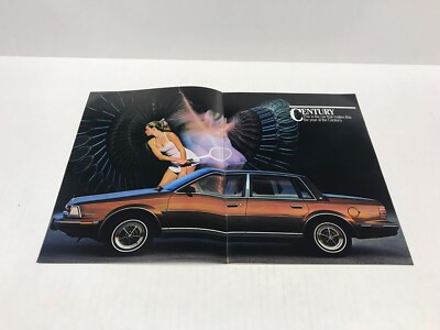 Vintage 1982 Buick Century Buyer's Guide Brochure Dealership