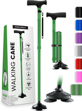 Walking Cane for Men  Women- Foldable,Adjustable,Collapsible,Free Standing Cane