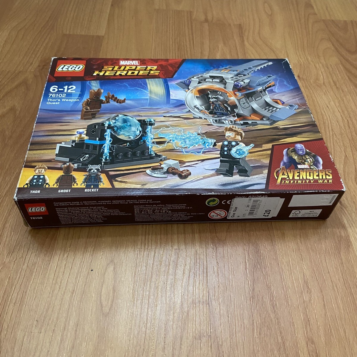 Lego Marvel Super Heroes Avengers Infinity Wars NOT Complete Set