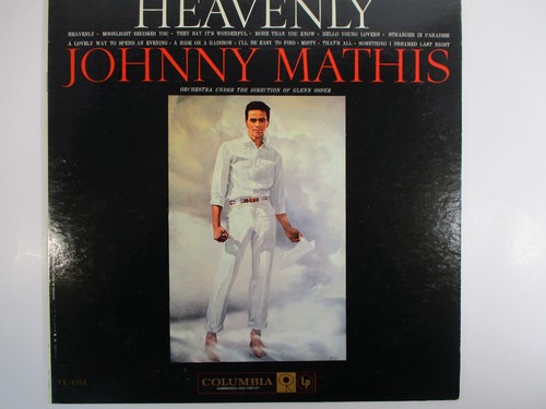 JOHNNY MATHIS HEAVENLY VINYL COLUMBIA CL 1351