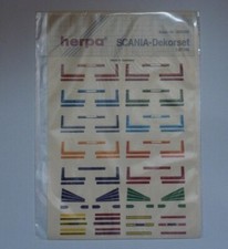 Auf Achse LKW Herpa Nassschieber H0 1:87 LKW Scania - Dekorset Decal OVP