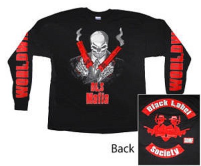 BLACK LABEL SOCIETY - Gun Cross - Longarm Shirt Longsleeve - Größe Size S - Neu