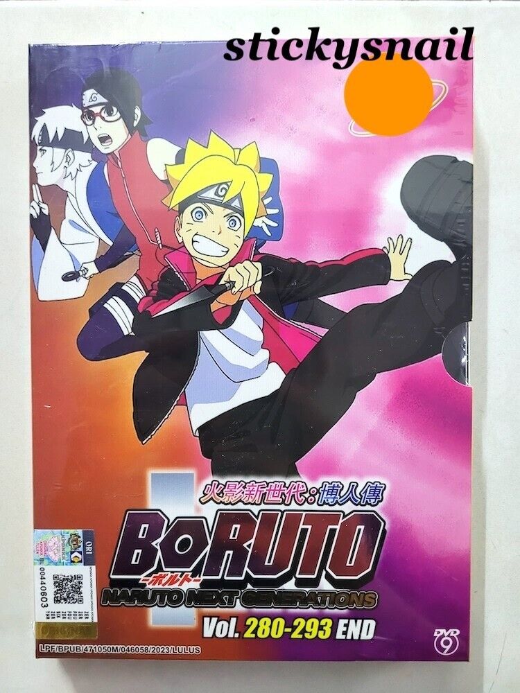 Boruto: Naruto Next Generation (VOL.280 - 293 End) ~ All Region ~ Brand New  DVD