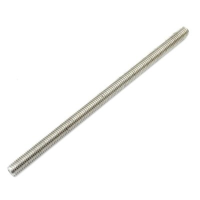 Stainless Steel 3/8''-16 Thread Fully Threaded Rod 12'' Length Long Threaded Screw