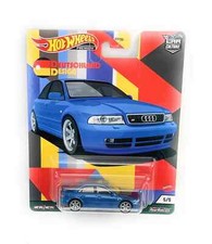 Hot Wheels 1:64 Car Culture 2021 C -  Blue Audi S4 Quattro Model GRJ69-6B2