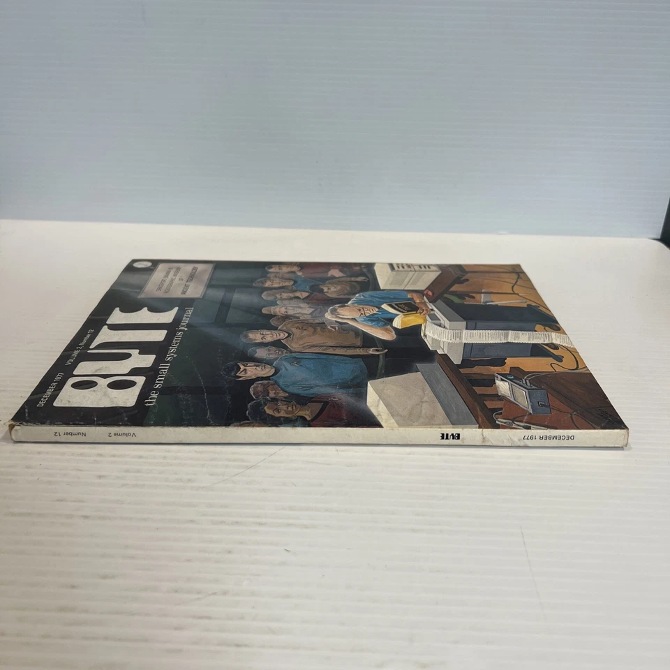 1977 DECEMBER BYTE MAGAZINE - STAR TREK COVER - Image 3 of 4