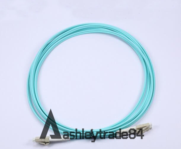 one 3M LC-LC Duplex 10G 50/125 Multi-Mode Fiber Optic Cable OM3