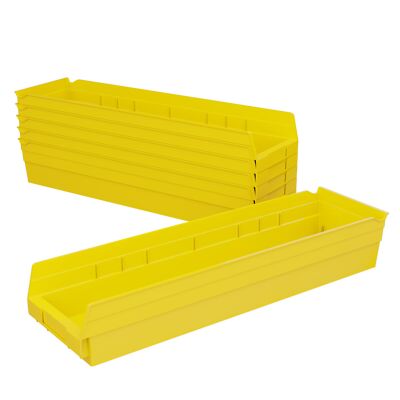 Akro Mils Heavy Duty Waterproof Storage Bins for Home and Garage Organization
