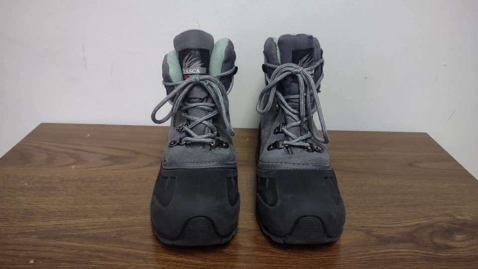 Itasca Granite Peak Thinsulate Snow Hiking Boots Gray/Black Women's Size 8 Foto 2 de 4