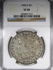 1904-S Morgan Dollar NGC VF30 KEY DATE $1 Mid Grade Coin