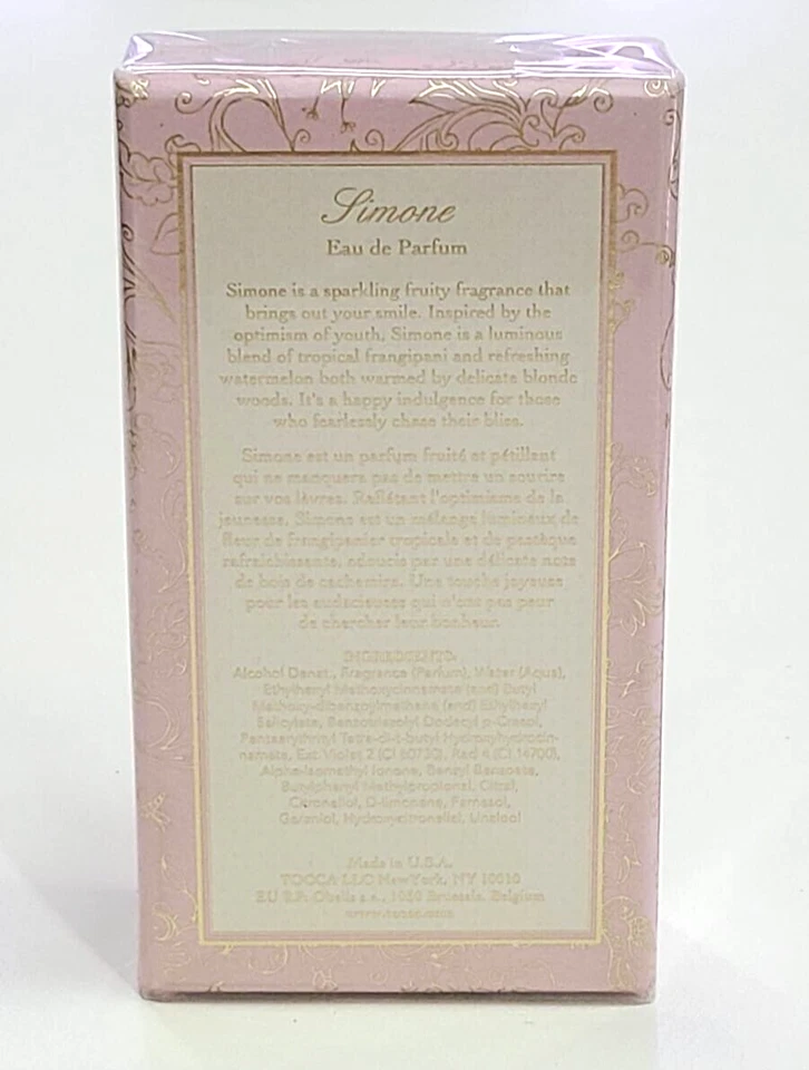 Tocca Eau de Parfum Simone Fragancia de Viaje Spray 0.68 fl oz Foto 3 de 4