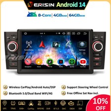 8-Core 64GB Android 14 Autoradio GPS pour Fiat Grande Punto Linea DAB+CarPlay 4G