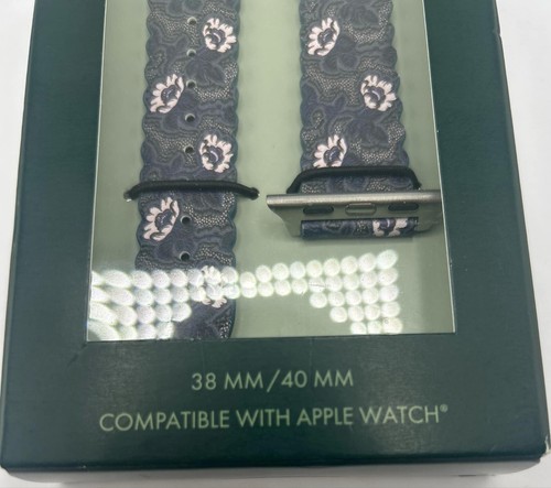 Ted Baker Apple Watch Strap Black Rrp £80 - Picture 4 of 4