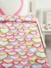 IKEA VITAMINER HJARTA Child’s Twin Size Heart Print Duvet