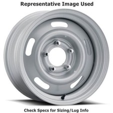 U.s. Wheel 55-58345001 Rallye Series 55 15x8 Wheel - Silver Powder Coat New U.s. Wheel 55-58345001 Rallye Series 55 15x8 Wheel - Silver Powder Coat New
