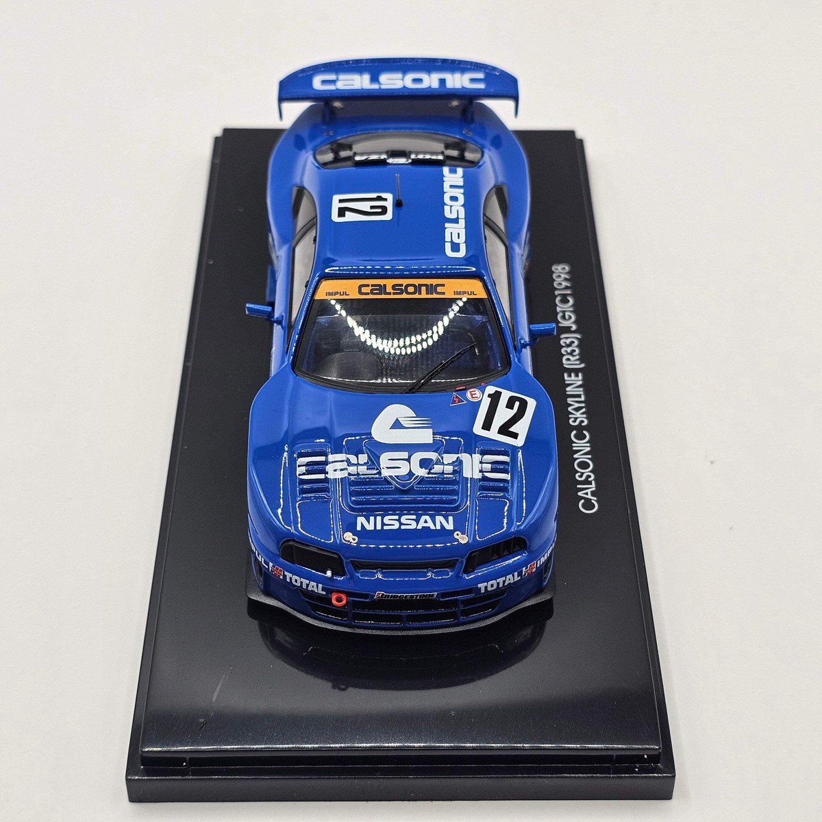 エブロ1/43 CALSONIC IMPUL GT-R GT 1998 EBBRO Nissan Skyline GT-R R33 #12 Calsonic Team Impul JGTC
