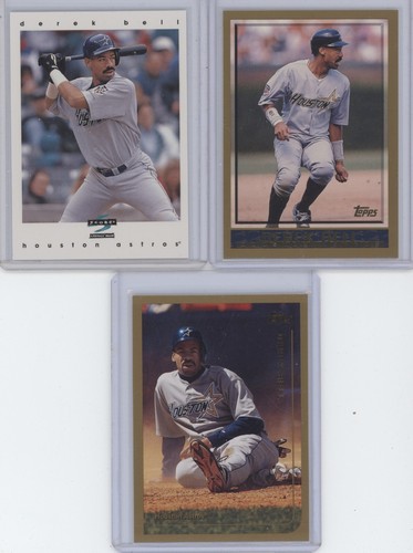 Lot of 35 Different Derek Bell Baseball Cards - Picture 10 of 10