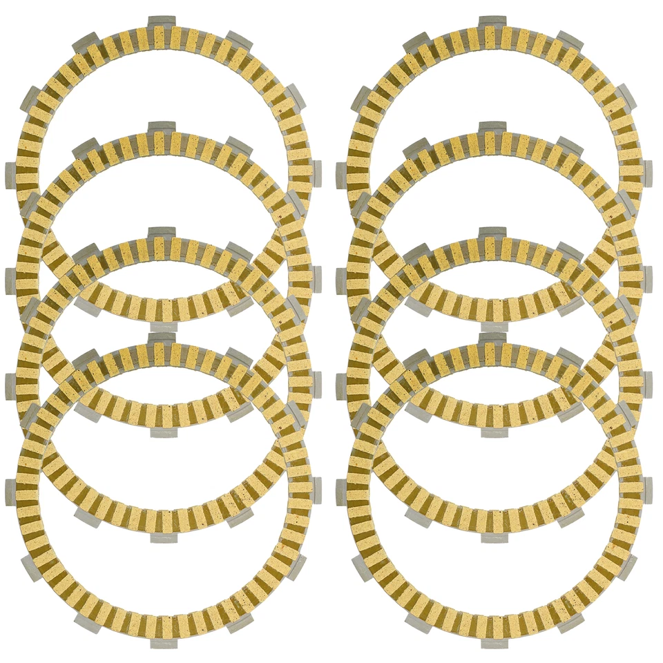 Placas de fricción de embrague Caltric para Honda CB750SCA Nigthwk 750 1982-1983 / CB750L Foto 3 de 4