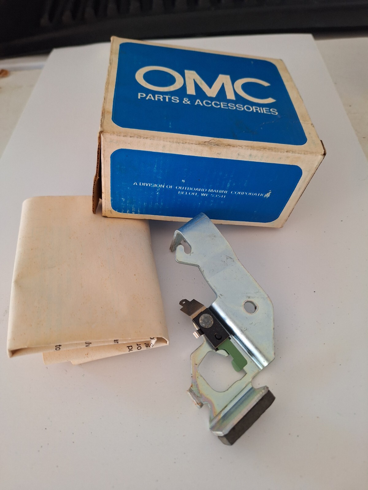 NOS OMC LawnBoy M Series Mower Flywheel Brake & Switch. Part 684365