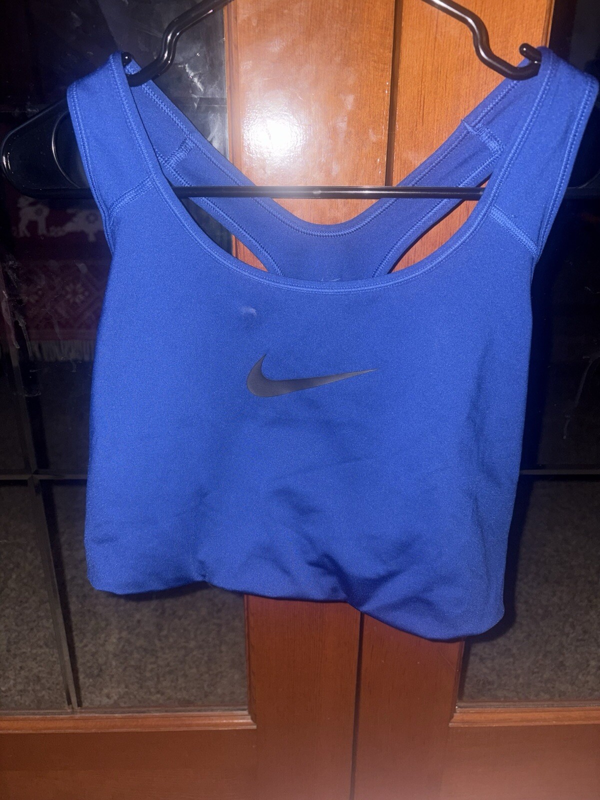 ROYAL BLUE PLUS SIZE DRI-FIT NIKE SPORTS BRA