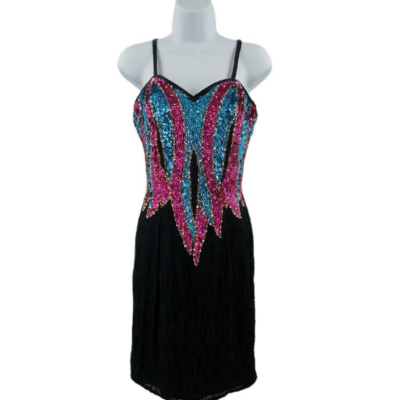 blue flame dress Blue Flames Mini Dress