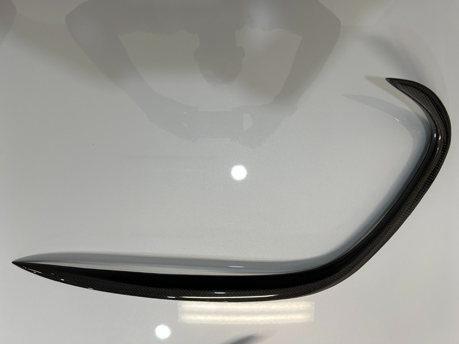 Mclaren GT carbon fiber front bumper inlets / eyebrows trim 