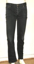 SAINT LAURENT black skinny D03 denim jeans 34 YSL M/ST-LW SEE DESCRIPTION