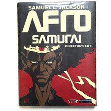 Afro Samurai Director's Cut DVD with slipcover