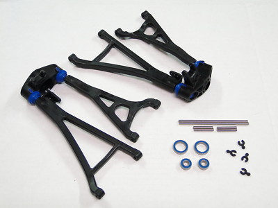 NEW TRAXXAS REVO 3.3 Arms & Hubs Front Set +Hinge Pins & Bearings E REVO RR2
