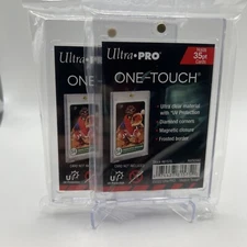 Ultra Pro One-Touch Magnetic Card Holder 35pt Point UV Protection - Lot of 2