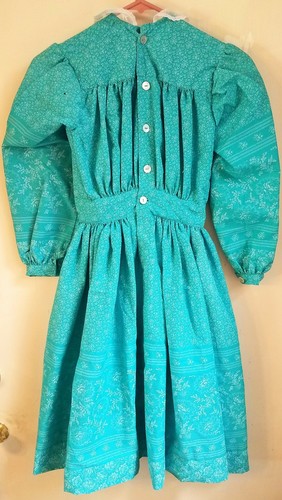 Civil War Style GIRL'S YOKED BODICE DRESS Timeless Stitches PATTERN TSB-312 - Picture 10 of 13
