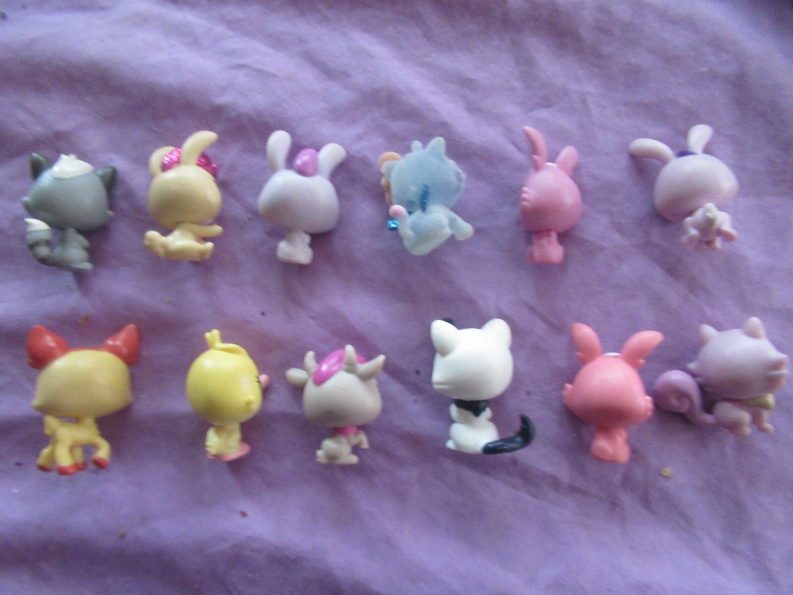 Lot of 12 Vintage Mini My Little Littlest Pet Shop Figures eBay