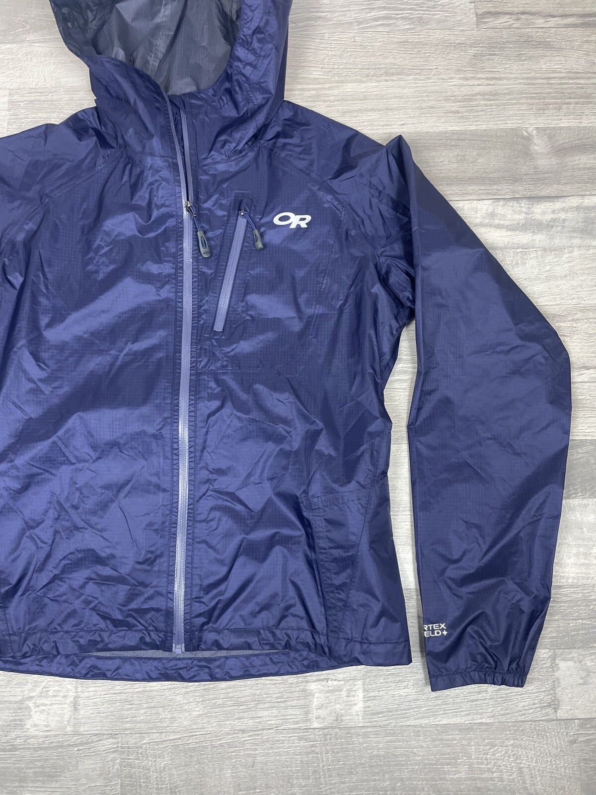 Outdoor Research Helium II Women's Rain Jacket Purple… Gem