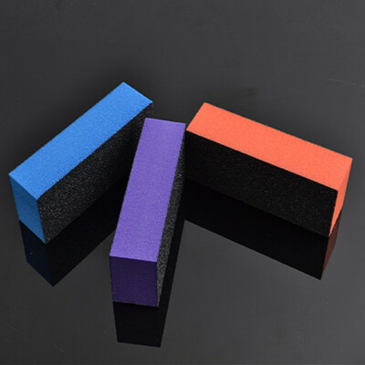 10 Pcs  Acrylic Nail Art Tips Buffer Buffing Sanding Block Files Grit Nail Salon