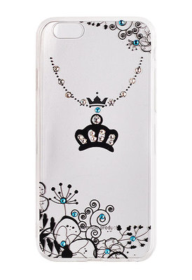 ^ ART Vennus Halskette mit Krone schwarz Diamanten FÜR Samsung Galaxy A5 2017
