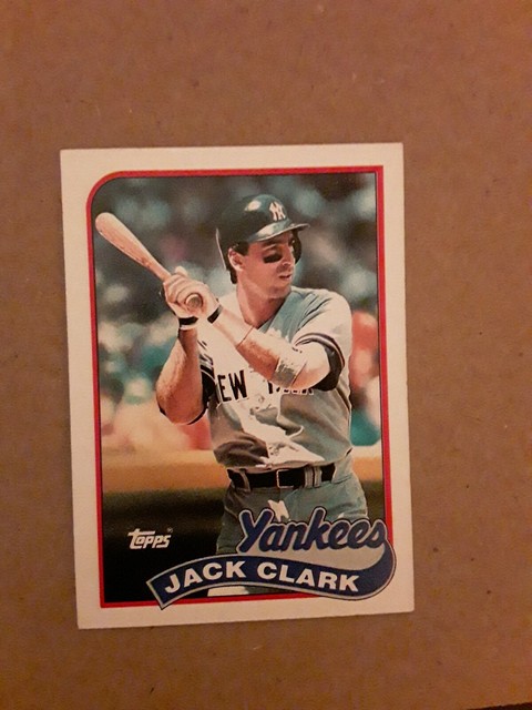 1979 Topps Jack Clark Baseball Card 410 New York Yankees EBay