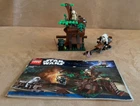 7956 LEGO Complete Star Wars Ewok Attack minifigures flying instructions tree